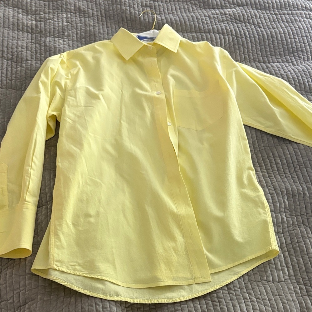 Viens Avec Moi Yellow Shirt XS